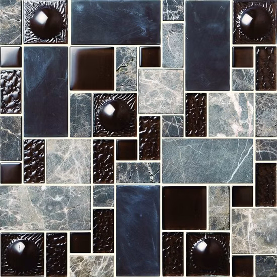 Piastrelle a mosaico per decorazioni murali per corridoi dal design artistico