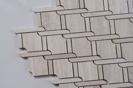 Prezzo delle tessere di mosaico in marmo tessuto dal design speciale 315x315mm