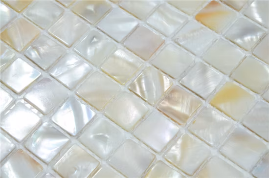 Customized Iridescent Pool Blue Tile Mosaic for Swimming Pool