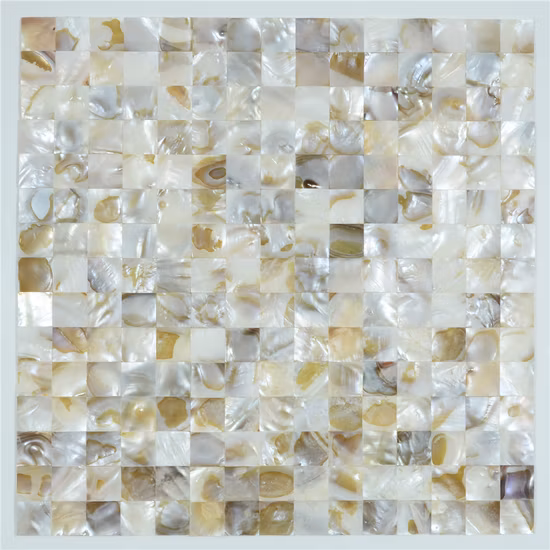 Customized Iridescent Pool Blue Tile Mosaic for Swimming Pool