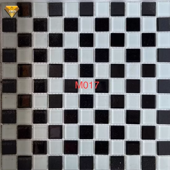 Cina fornitura personalizzata piastrelle di vetro mosaico decorativo Ottimo prezzo tessere di mosaico mosaico di vetro per soggiorno